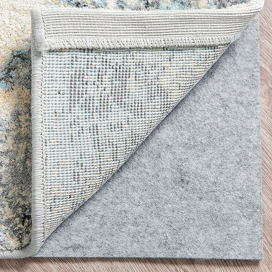 Premium Felt Rug Pad 5x7 Feet, Thick for Hardwood Floors, Laminate, Vinyl, Stone, Carpet & Tile, UnderPadding