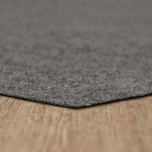 Mohawk Home 9’ x 12’ Non Slip Grip Rug Pad 1/8" Low Profile Felt Cushion + Rubber Gripper, Great for High Traffic Areas - Safe for All Floors
