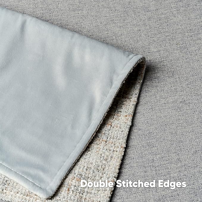 FUTEI Grey Decorative Throw Pillow Covers 20x20 Inch Set of 2,Soft Chenille Tweed Textured Cushion Case,Modern Home Decor for Couch Bed Living Room