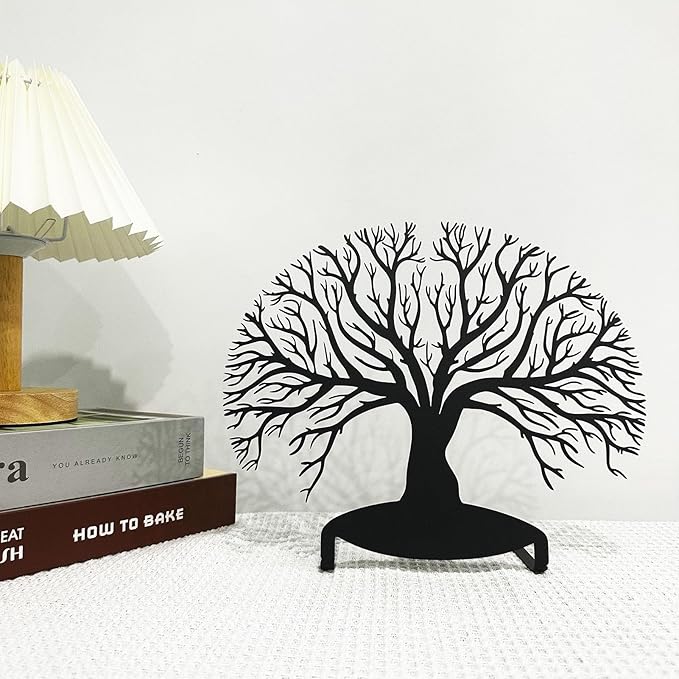 Metal Tree of Life Table Top Decor, Metal Trees Tabletop Decor, Decorative Branches for Table Setting, Nature Artwork, Side Table Decorations for Living Room