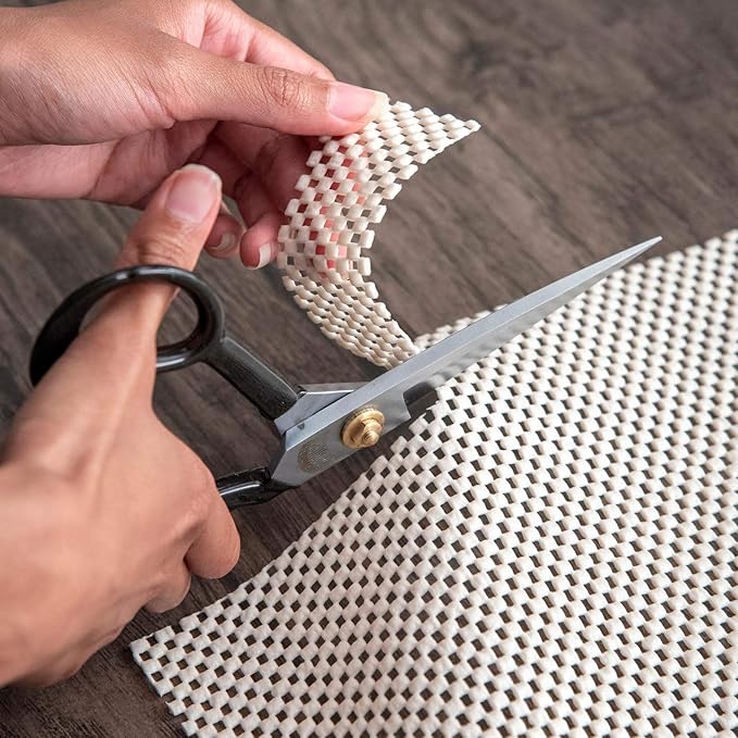 nuLOOM 2' x 6' Non-Slip Gripper Rug Pad, Cushioned for Comfort & Floor Protection, Skid Resistant Pads for Hard Floors Under Carpet Mat Cushion, Customizable Protection