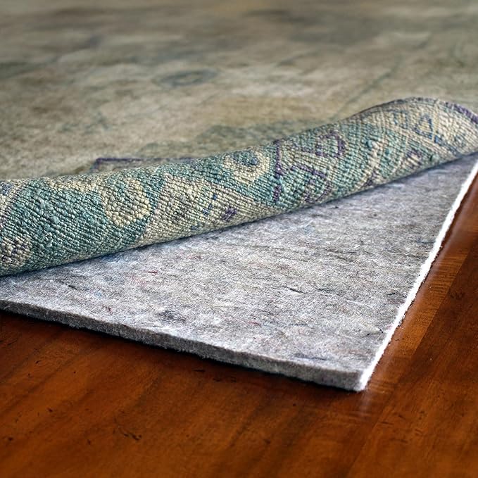 RUGPADUSA - Superior-Lock - 2'x12' - 7/16" Thick - Felt + Rubber - Luxury Non-Slip Rug Pad - Perfect for Hardwood Floors, Available in 2 Thicknesses, Many Custom Sizes