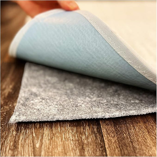 KOECKRITZ 2.5' x 9' Runner Non-Slip Rug Pad Gripper - 1/4″ Thick Felt & Rubber Duo-Lock - Safe for All Floors & Hardwoods - Protects Floors, Keeps Rugs Flat