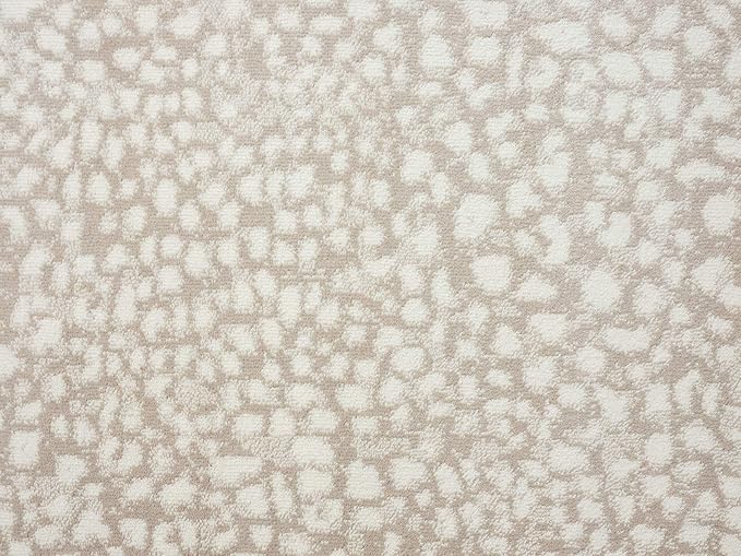 Abani Beige Cheetah Print Area Rug Rugs, Arto Collection - Contemporary Durable Accent Rug (2'2" x 8')