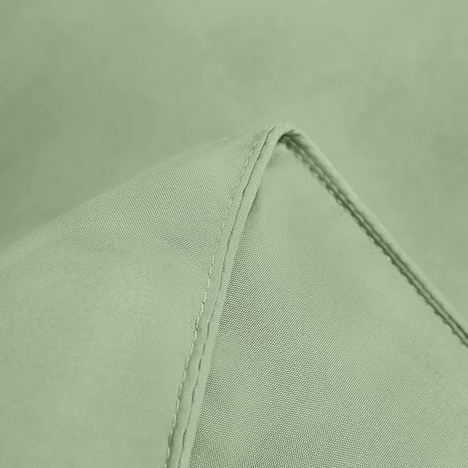 Utopia Bedding Comforter Duvet Insert, Quilted Comforter with Corner Tabs, Box Stitched Down Alternative Comforters Twin Size (Sage Green)