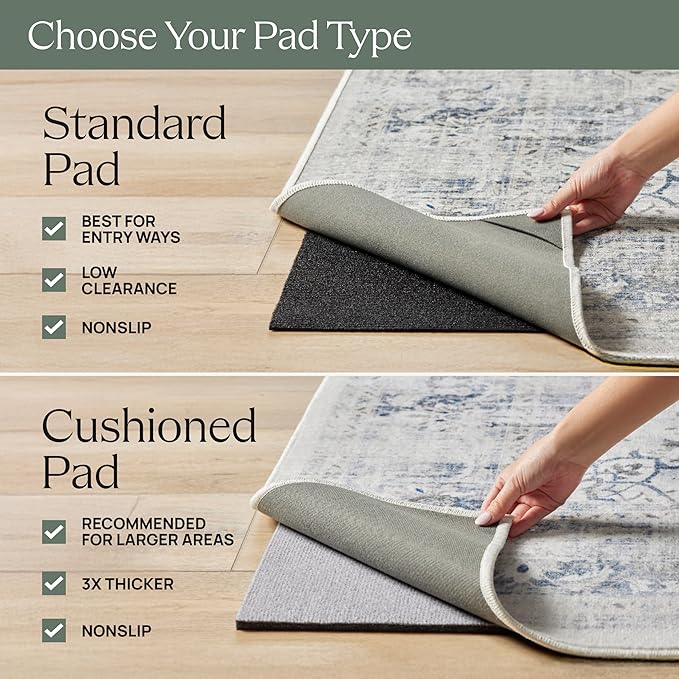 RUGGABLE x Jonathan Adler Machine Washable Modern Area Rug – Venom Neutral 2x3, Stain-Resistant, Non-Slip – Small Rugs for Living Room, Bedroom, Hallway, Entryway & Bathroom–with Standard Pad
