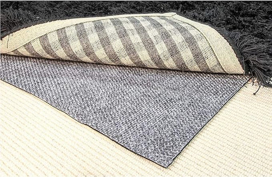 Hold-a-Rug Plush 4' x 6' Nonskid, Nonslip Rug Pad, Reversible Gripper, ¼ Thick, Safe for All Floors and Carpet, Keep Area Rugs Secure