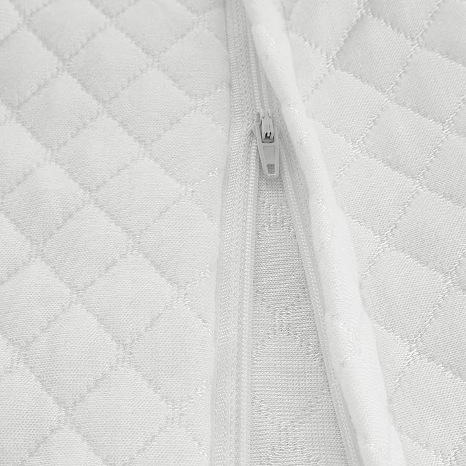 WELLCO Firm Pillow Standard Size 26 x 18 inch, Bed Pillow with Adjustable Insert and 1 Cooling Pillowcase, Not Only Provides Stronger Support But Aslo Comfortable