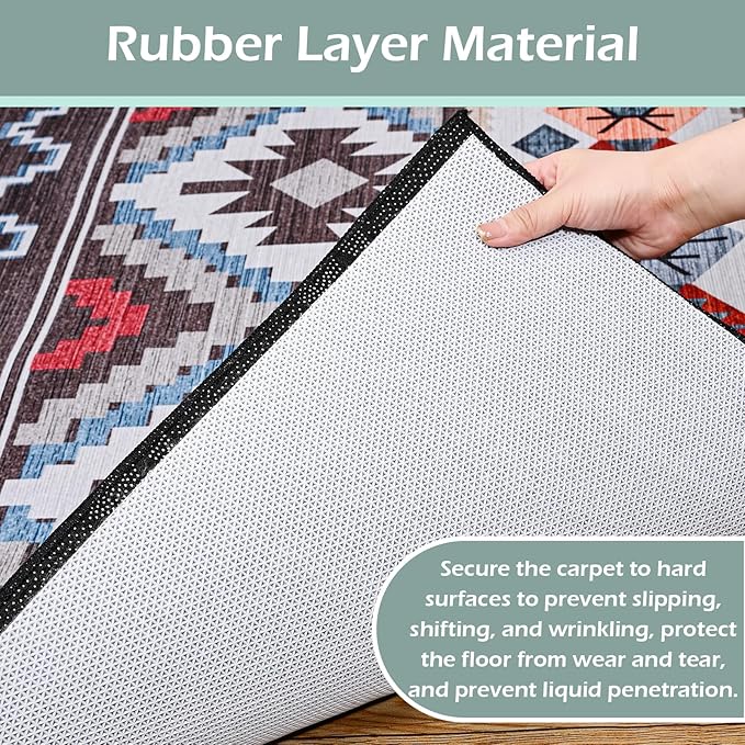 100% Waterproof Rug Pad, 9x12 Foot Non-Slip Rug Pad, 1/8 Inch Non-Slip,Suitable for Hardwood Floor Felt MATS and All Floors, Protecting The Floor and Keeping The Carpet Soft and Safe
