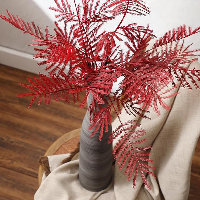 ALMA 20" Black Tall Skinny Flower Vase for Floor, Grey Modern Decorative Ceramic Vase for Living Room Floor, Dinner Table, Entryway, Fireplace, Bookshelf, Offer, Home Decor