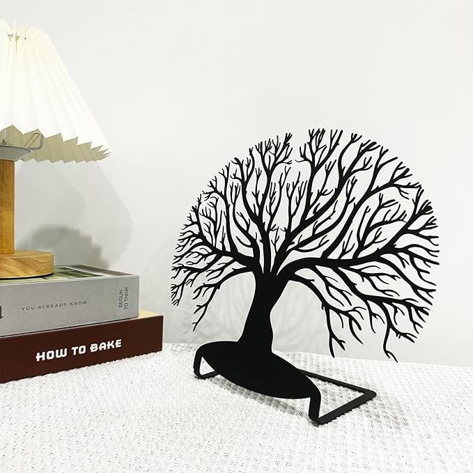 Metal Tree of Life Table Top Decor, Metal Trees Tabletop Decor, Decorative Branches for Table Setting, Nature Artwork, Side Table Decorations for Living Room
