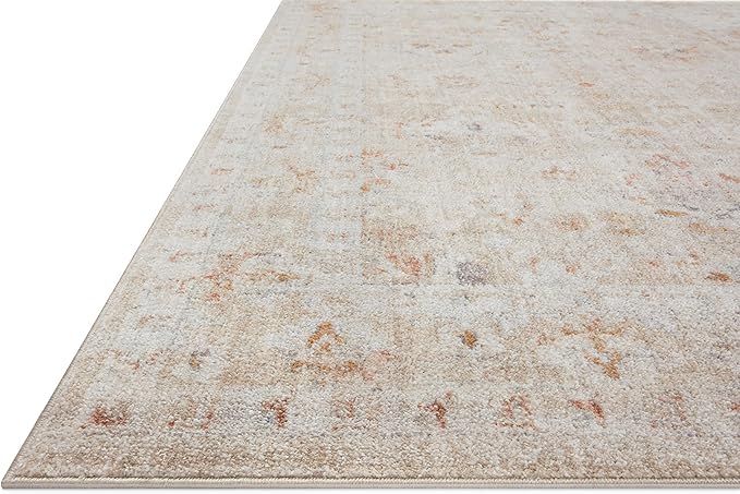 Loloi Monroe Collection MON-05 Sand/Sunrise 2'-6" x 4'-0" Accent Rug
