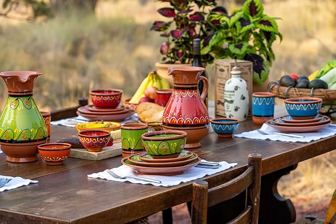 Cactus Canyon Ceramics Spanish Terracotta Deep Serving Dish