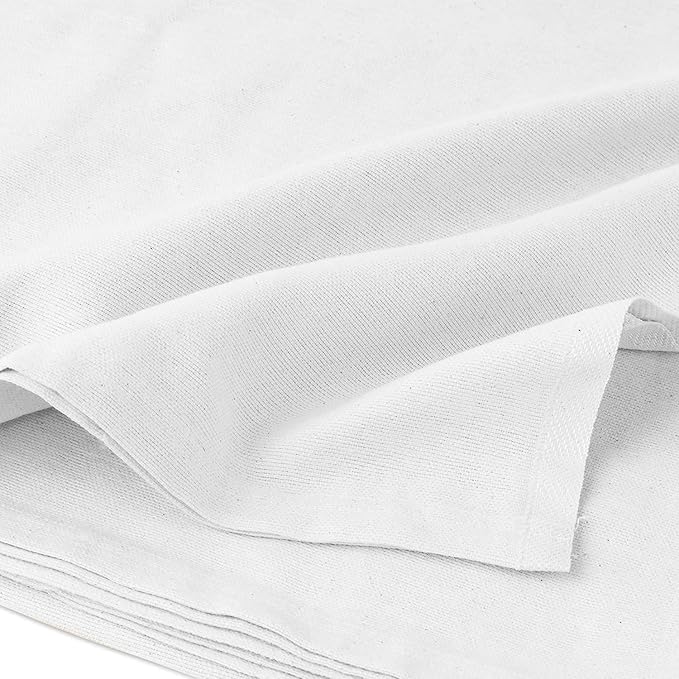 Avalon Bedding Hospital Blankets Twin Size 100% Cotton Thermal Blanket Hospital Style Blanket - Lightweight Hospital Blanket - Hospital Blankets - General Hospital Blanket Twin 90x70 Inches (White)
