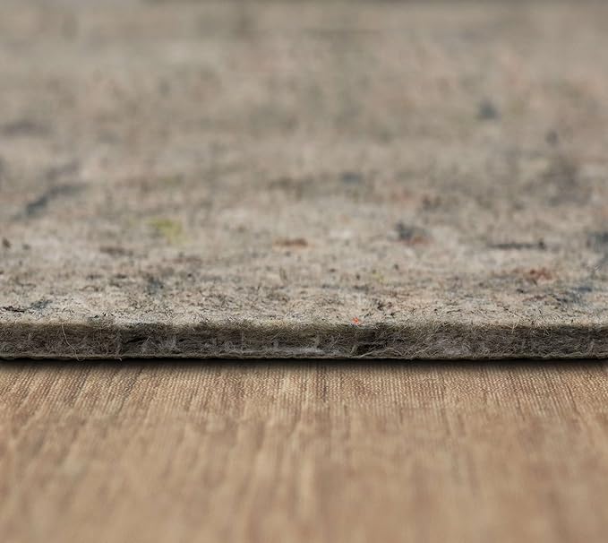 Mohawk Home 9' x 13' Non Slip Grip Rug Pad 1/4 Thick Felt + Rubber Backing - Dual Surface Safe for All Floors