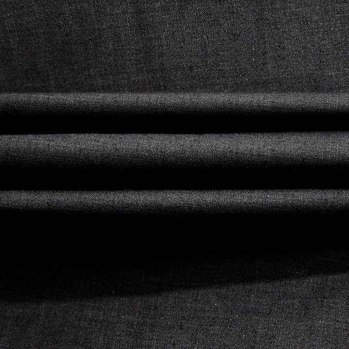 Marquess Tailored Bed Skirt Blended Quilted-Hang Down Feeling Enhancement Wrap Around Thick Bed Skirt,Dust-Proof, Wrinkle Fade Resistant Dust Ruffle with Classic 14’’Drop for Bedroom(Queen,Black)