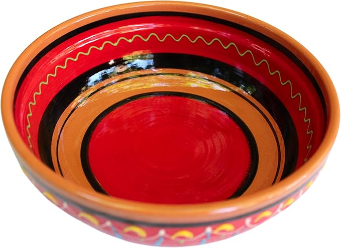 Cactus Canyon Ceramics Spanish Terracotta Deep Serving Dish