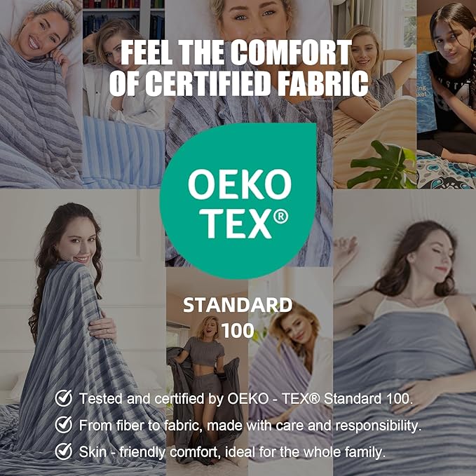 Ailemei Direct Cooling Blanket with Double Sided Cold Effect, Lightweight Breathable Summer Coastal Theme Bed Blankets, Transfer Heat to Keep Body Cool for Hot Sleepers and Night Sweats, 60“x90”