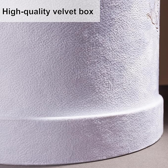 17 Flowers in a Luxury Suede Box, Birthday Gifts for Women, Preserved Flowers, Mothers Day Roses Gift for Mom, Dark Geen