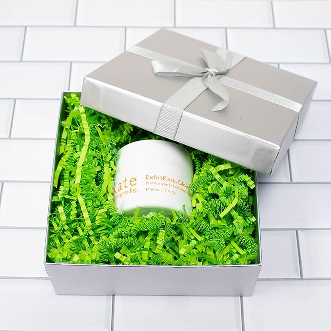 MagicWater Crinkle Cut Paper for Gift Baskets - 2LB - Diamond Lime - Perfect for Shredded Paper Filler, Basket Filler, Gift Boxes, Bridesmaid Gifts, Christmas Stuffers & More – Ideal for All Occasions