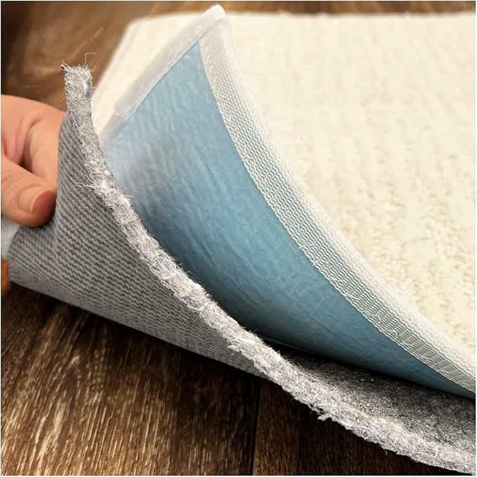 KOECKRITZ 2.5' x 9' Runner Non-Slip Rug Pad Gripper - 1/4″ Thick Felt & Rubber Duo-Lock - Safe for All Floors & Hardwoods - Protects Floors, Keeps Rugs Flat