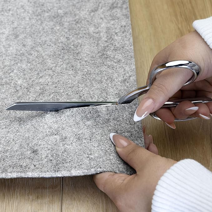 RUGPADUSA - Dual Surface - 2'x3' - 1/4" Thick - Felt + Rubber - Non-Slip Backing Rug Pad - Safe for All Floors