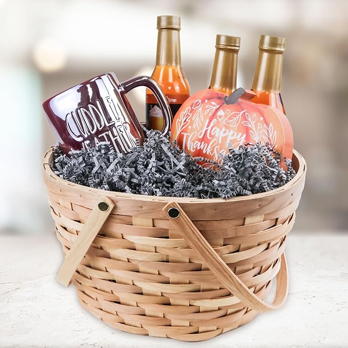 MagicWater Crinkle Cut Paper for Gift Baskets - 2LB - Slate Gray - Perfect for Shredded Paper Filler, Basket Filler, Gift Boxes, Bridesmaid Gifts, Christmas Stuffers & More – Ideal for All Occasions