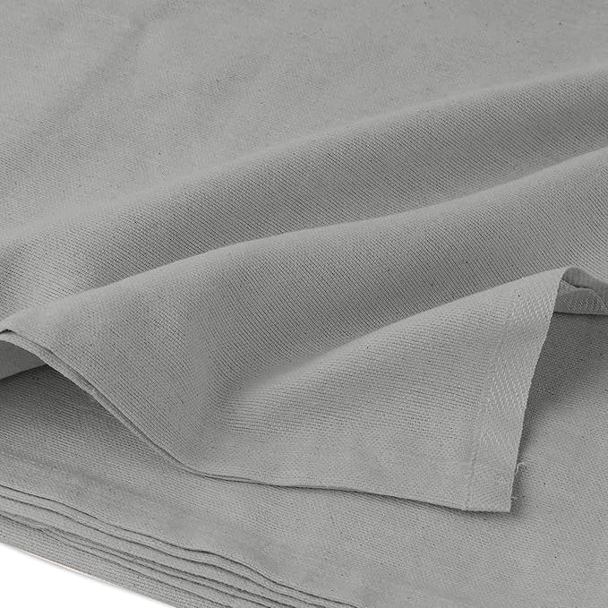 Avalon Bedding Hospital Blankets Twin Size 100% Cotton Thermal Blanket Hospital Style Blanket - Lightweight Hospital Blanket - Hospital Blankets - General Hospital Blanket Twin 66x90 Inches (Grey)