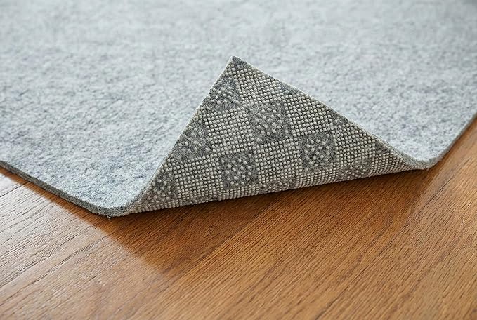 Rugs.com - 3' x 5' Everyday Performance Rug Pad 1/4" Thick Felt & Non-Slip Backing Perfect for Any Flooring Surface
