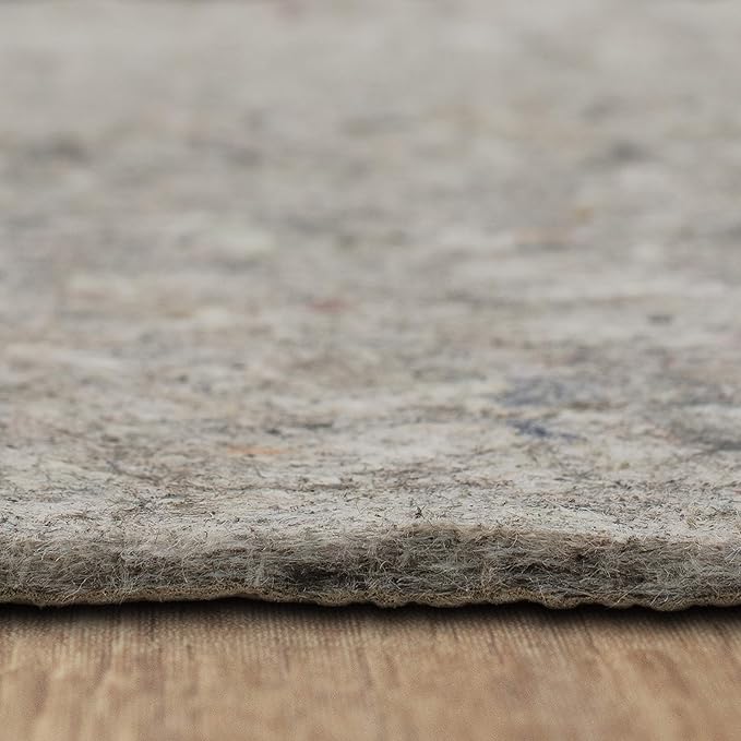 Mohawk Home 7' 8" x 10' 4" Non Slip Grip Rug Pad 1/4 Thick Felt + Rubber Backing - Dual Surface Safe for All Floors