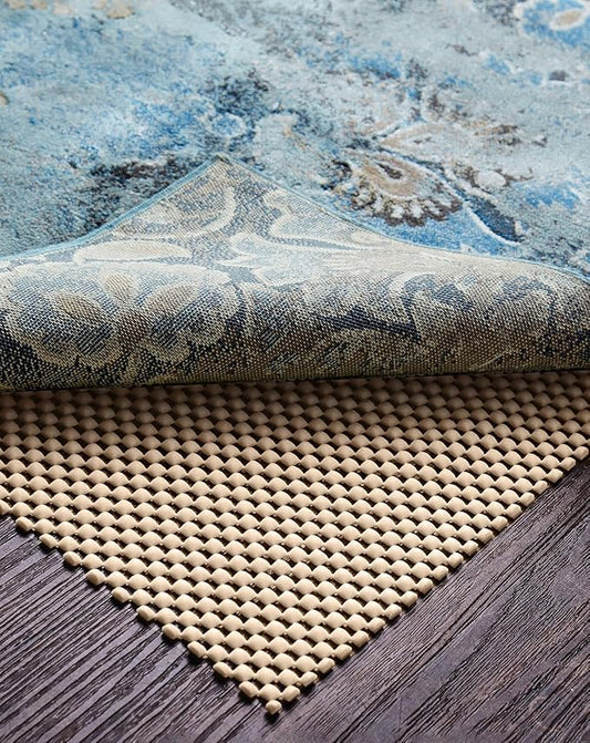 Veken Runner Rug Pad Gripper for Hardwood Floors, Non Slip 2x6 Ft Khaki Rug Pads for Area Rugs, Thick Rug Grippers for Tile Floors, Under Carpet Anti Skid Mat, Keep Your Rugs Safe and in Place