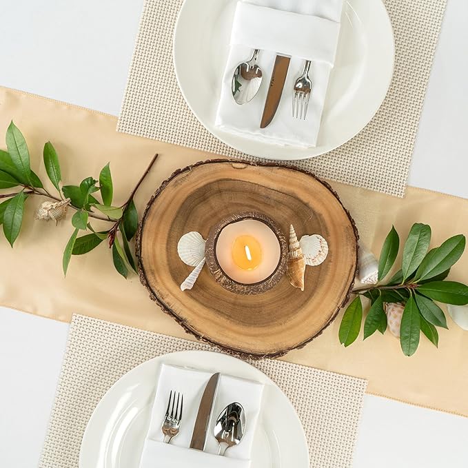 Restaurantware-Coco Casa 3.9 x 2.8 Inch Coconut Shell Candle, 1 Hand Poured Coconut Bowl Candle - Spring Hydrangea Fragrance, Double Wax Blend, Soy Wax Scented, Wooden Wick