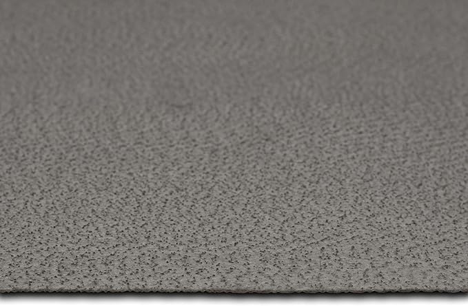 Mohawk Home Low Profile Waterproof Rug Pad Utility Solid Gray 5' X 8' Pet and Kid Proof Rug Pad Perfect for Kitchen, Living Room, Kids Room, Dining Room, Hallway