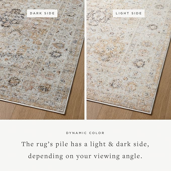Loloi Monroe Collection MON-02 Beige/Multi 2'-6" x 10'-0" Runner Rug