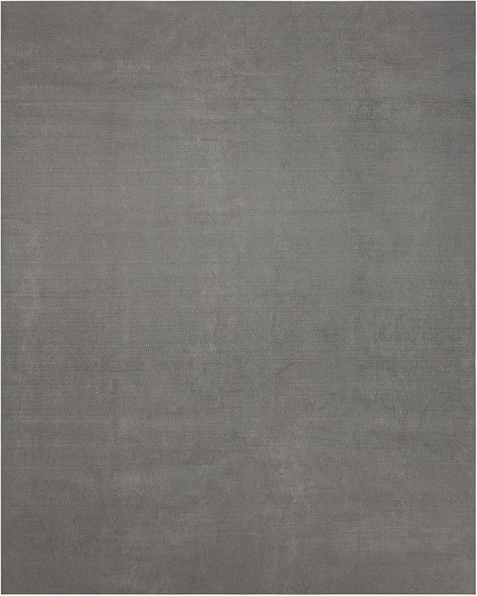 Mohawk Home Low Profile Waterproof Rug Pad Utility Solid Gray 5' X 8' Pet and Kid Proof Rug Pad Perfect for Kitchen, Living Room, Kids Room, Dining Room, Hallway