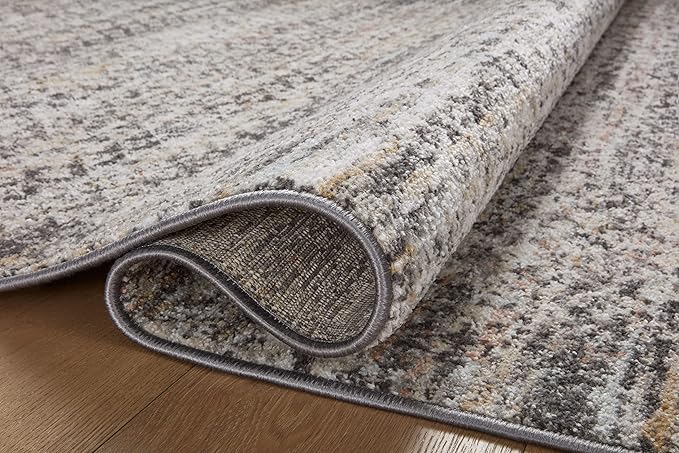 Loloi Monroe Collection MON-03 Grey/Multi 2'-6" x 7'-9" Runner Rug