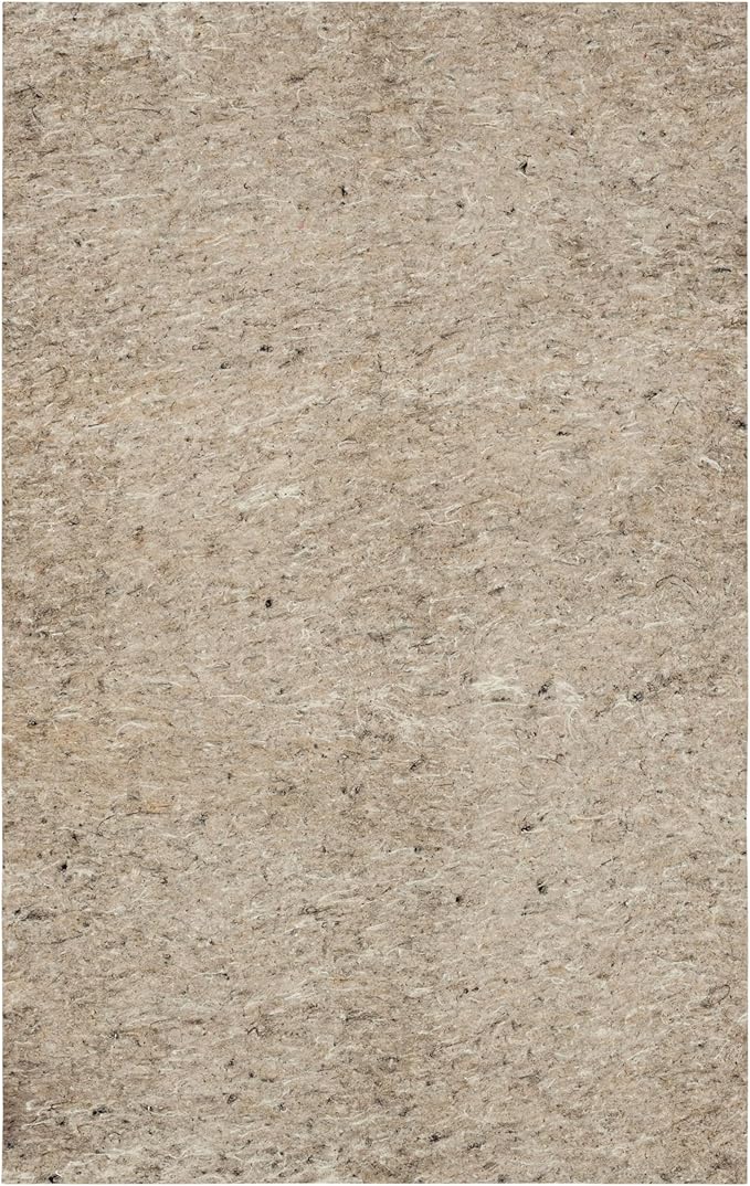 Mohawk Home 3' x 12' Non Slip Grip Rug Pad 1/2" Thick Dual Surface Felt Cushion + Rubber Gripper - Safe for All Floors
