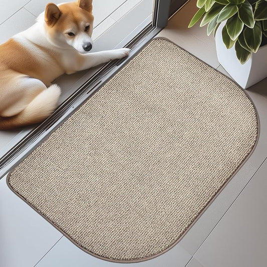 Washable Kitchen Rug 24" x 35.5" / 60cm x 90cm, Non Slip Kitchen Mat for Floor, Absorbent Indoor Throw Rug for Laundry, Bathroom, Bedroom, Door