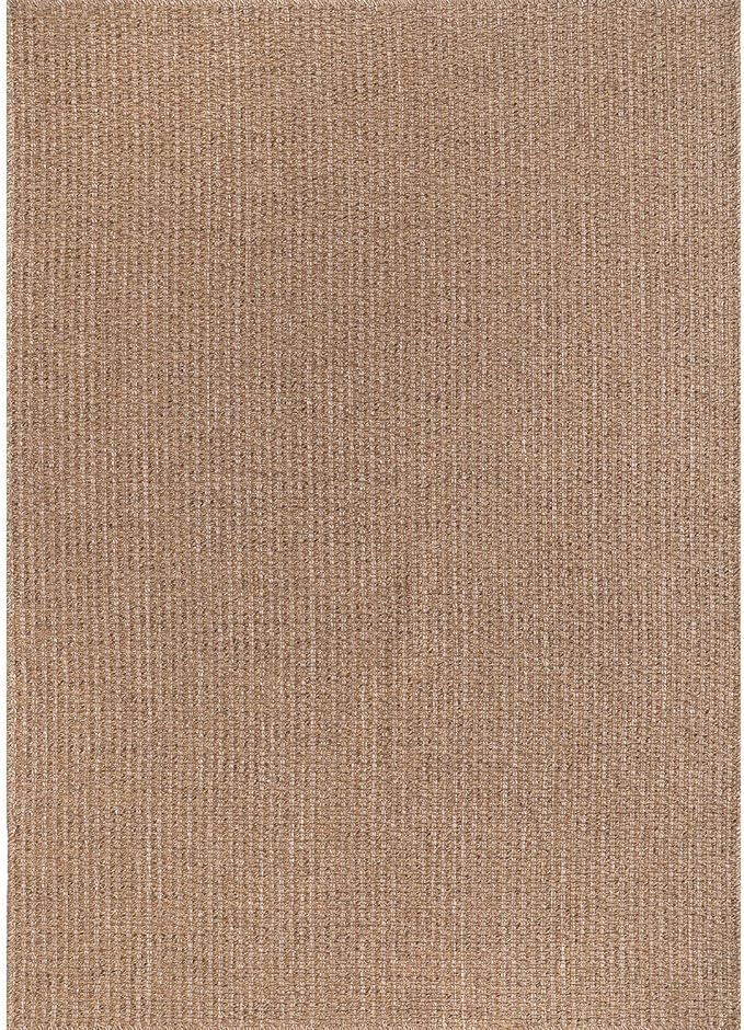 Easy Jute Rug 4x6 Indoor Outdoor Natural Rugs Solid Fiber Rug Woven Area Rug Boho Easy Clean Inside Carpet for Living Room Bedroom Dining Room Hallway or Outdoor Patio Porch (4 X 6 Natural)