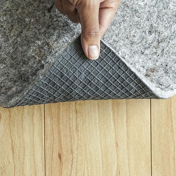 RUGPADUSA - Superior-Lock - 2'6" x 9' - 1/4" Thick - Felt + Rubber - Premium Non-Slip Rug Pad - Perfect for Hardwood Floors, Available in 2 Thicknesses, Many Custom Sizes