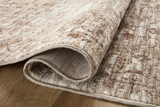 Loloi Sorrento Collection SOR-01 Bark/Natural 2'-7" x 8'-0" Runner Rug