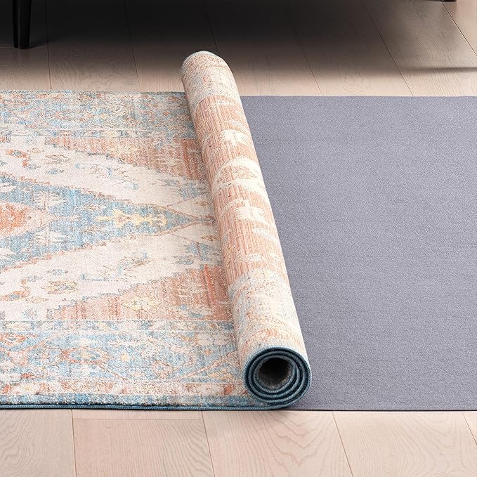 Arkwright 3' x 5' Non Slip Area Rug Pads with Max Grip Tech - Low Profile, Multi-Layered Carpet Under Padding for Indoor Hardwood Floors & Outdoor