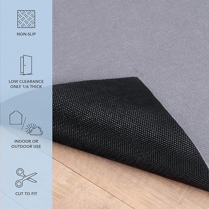 Arkwright 2.5' x 7' Non Slip Runner Rug Pads with Max Grip Tech - Low Profile, Multi-Layered Carpet Under Padding for Indoor Hardwood Floors & Outdoor