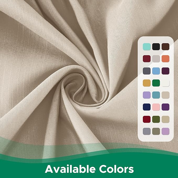 Biscaynebay Wrap Around Bed Skirts for Queen Beds 22" Long Drop, Light Camel Adjustable Elastic Dust Ruffles Easy Fit Wrinkle Resistant Silky Luxurious Fabric Machine Washable