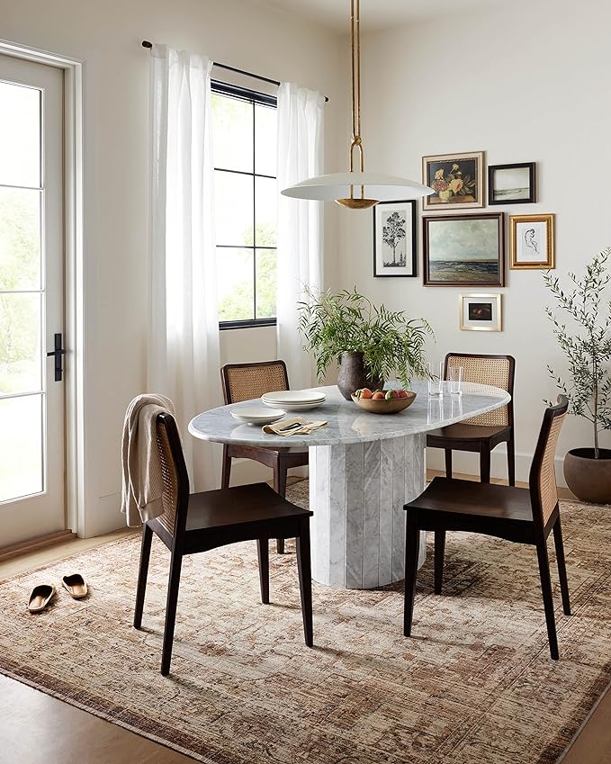 Loloi Sorrento Collection SOR-03 Mocha/Multi 2'-7" x 8'-0" Runner Rug