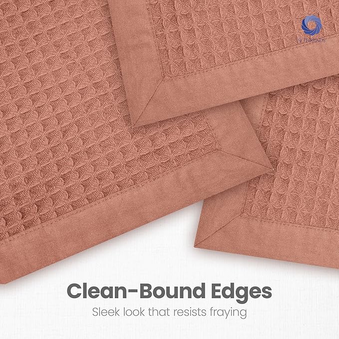 9Threads 100% Long Staple Cotton Waffle Multipurpose Blanket | Soft & Breathable, Lightweight All-Season Throw for Bed/Couch/Sofa | Machine Washable |n (Waffle-Coffee, King (U.S. Standard))