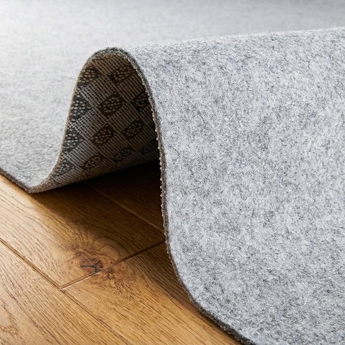 Rugs.com - 3' x 5' Everyday Performance Rug Pad 1/4" Thick Felt & Non-Slip Backing Perfect for Any Flooring Surface