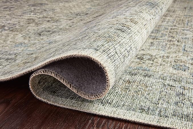 Loloi Skye Collection SKY-14 Natural/Sage 2'-6" x 10'-0" Runner Rug