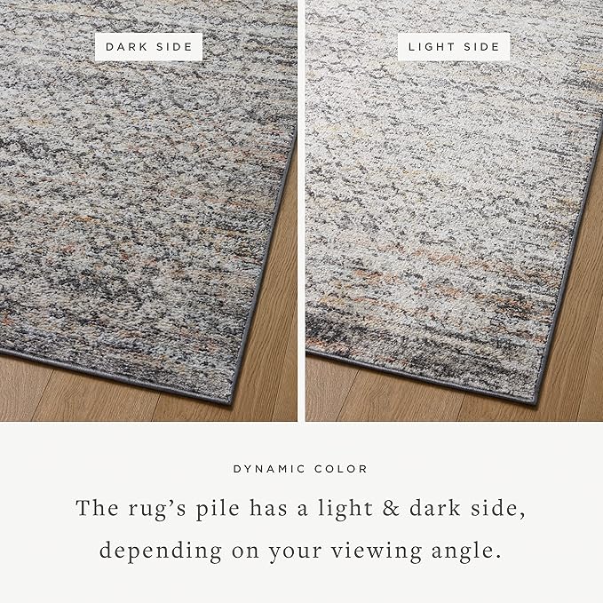 Loloi Monroe Collection MON-03 Grey/Multi 2'-6" x 7'-9" Runner Rug