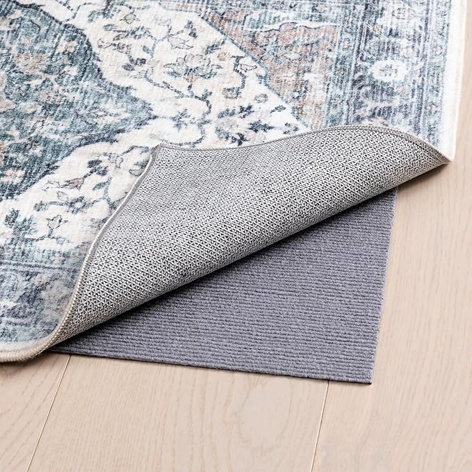 Arkwright 3' x 5' Non Slip Area Rug Pads with Max Grip Tech - Low Profile, Multi-Layered Carpet Under Padding for Indoor Hardwood Floors & Outdoor